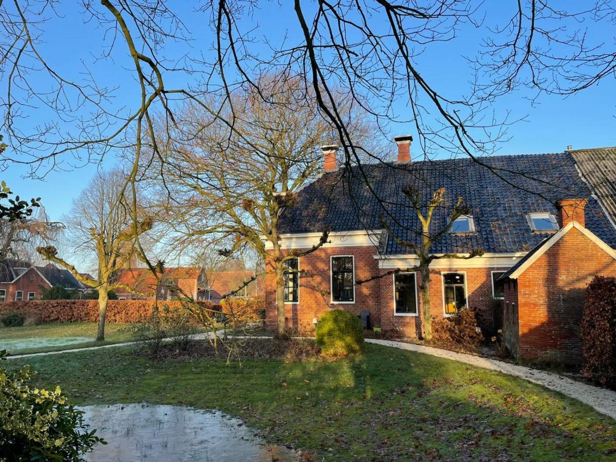 Suite In Prachtige Groningse Boerderij Uit 1856 Schildwolde Esterno foto
