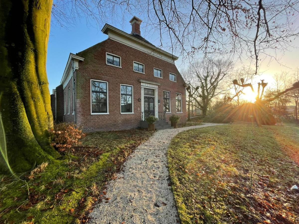 Suite In Prachtige Groningse Boerderij Uit 1856 Schildwolde Esterno foto
